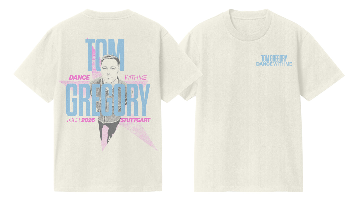 TOM GREGORY - Dance With Me Tour 2026 - Stuttgart - T-Shirt