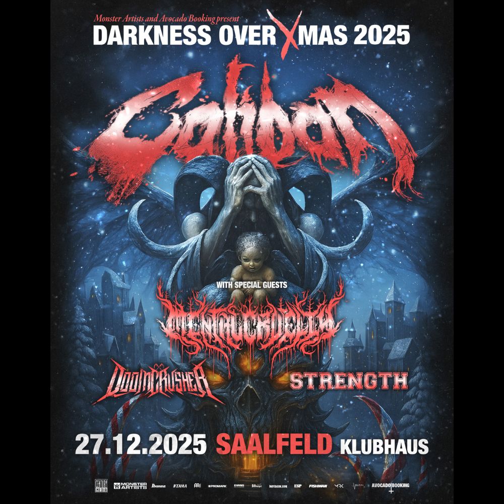 CALIBAN - Darkness Over Xmas - Saalfeld - December 27th, 2025