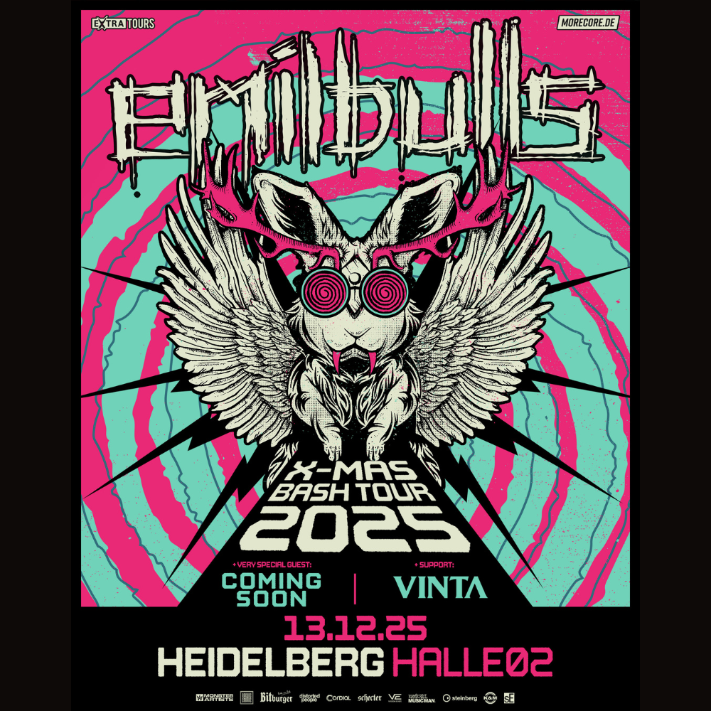 EMIL BULLS - Xmas Bash Tour 2025 - HEIDELBERG - Hall 02 - December 13th, 2025 - Standard Ticket