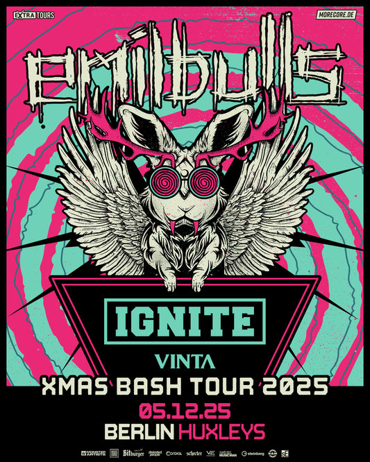EMIL BULLS - Xmas Bash Tour 2025 - BERLIN - Huxleys - 5.12.2025 - Standard Ticket