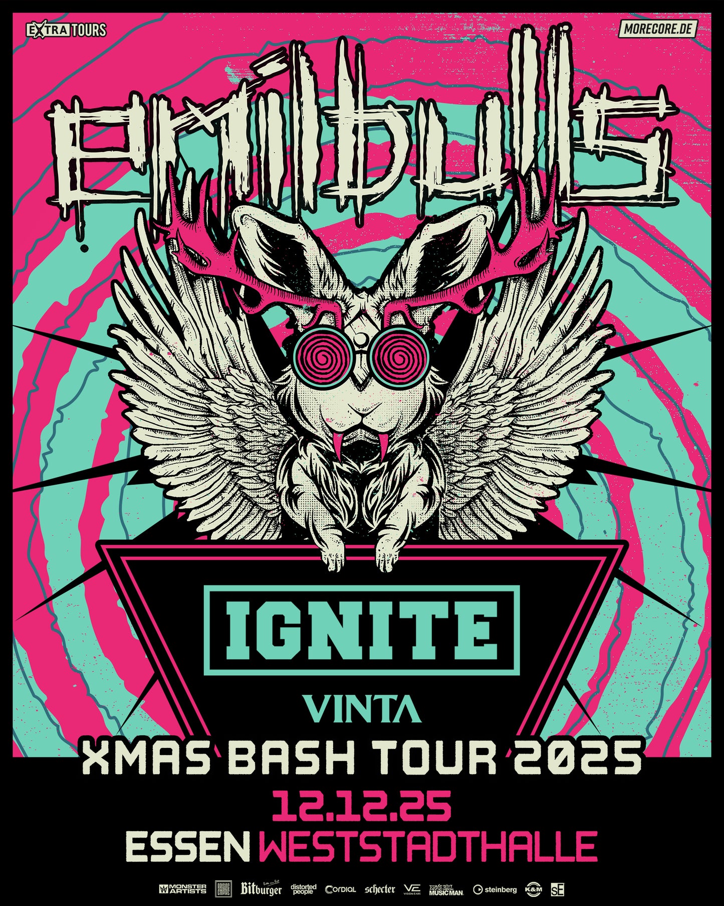 EMIL BULLS - Xmas Bash Tour 2025 - ESSEN - Weststadthalle - 12.12.2025 - Standard Ticket