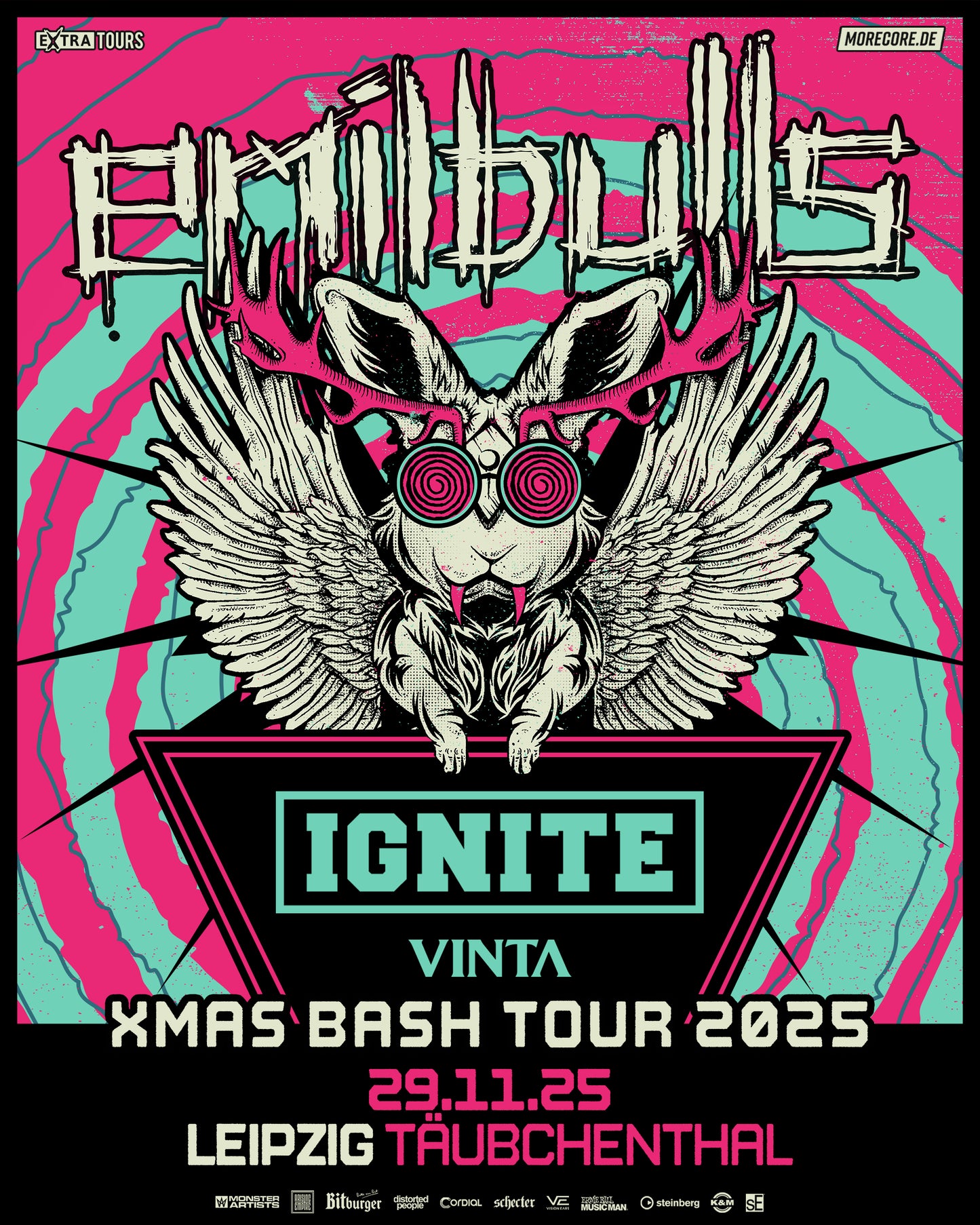 EMIL BULLS - Xmas Bash Tour 2025 - LEIPZIG - Täubchenthal - 29.11.2025 - Standard Ticket