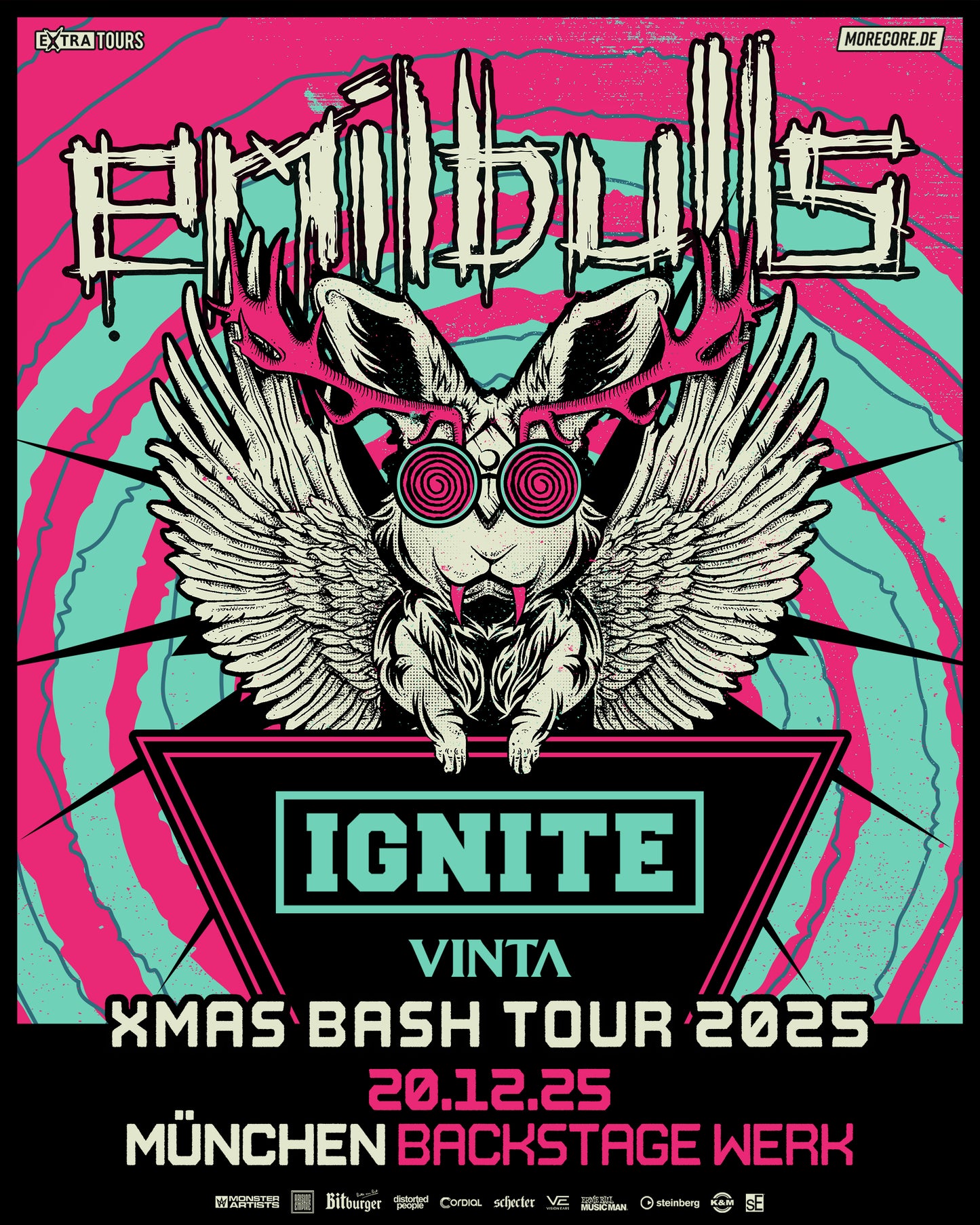 EMIL BULLS - Xmas Bash Tour 2025 - MÜNCHEN - Backstage - 20.12.2025 - Standard Ticket